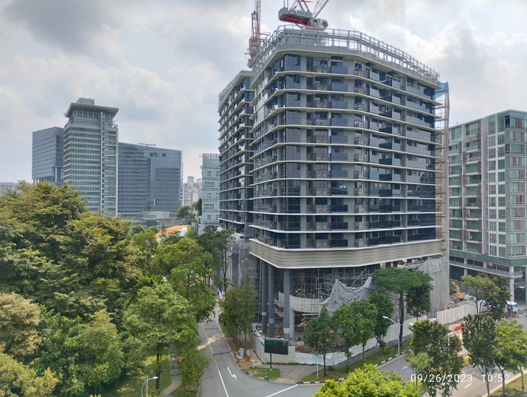 View from ESSEC Business sch